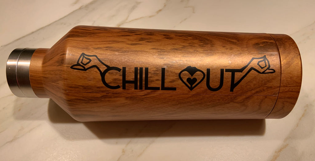 Chill Out Clear Sticker